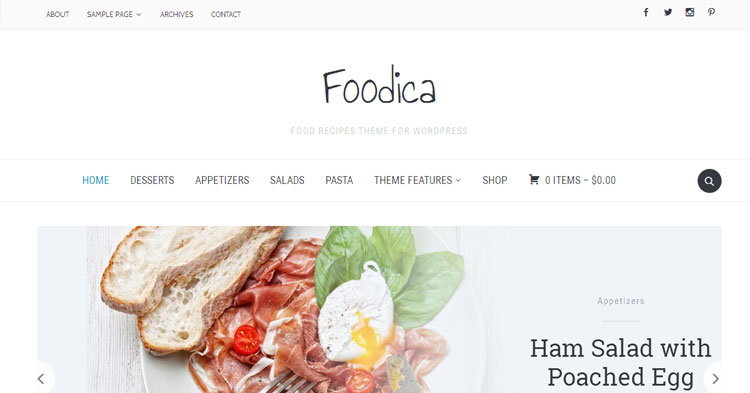 Download Foodica Pro Recipe Magazine WP Theme now!