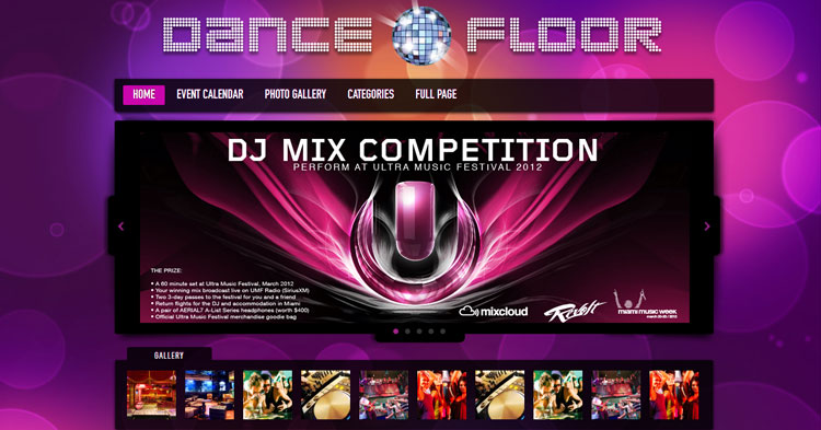 Download Dance Floor DJ WP Theme now!