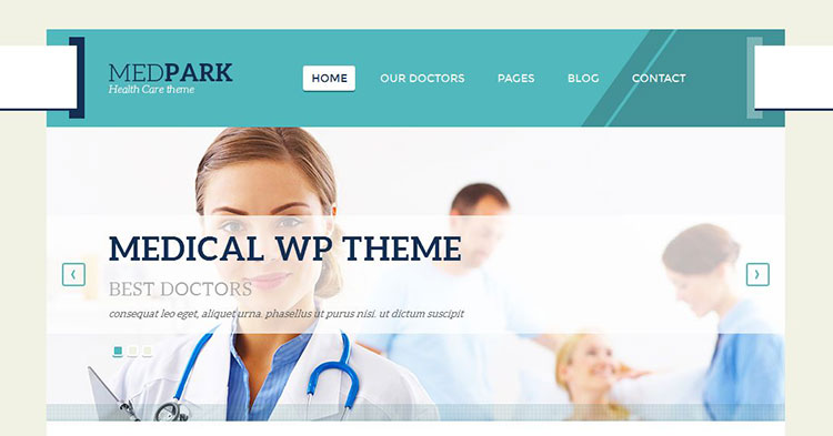 MedPark Medical WordPress Theme