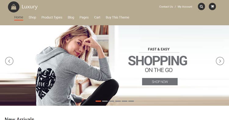 Download Luxury WooCommerce WordPress Theme now!