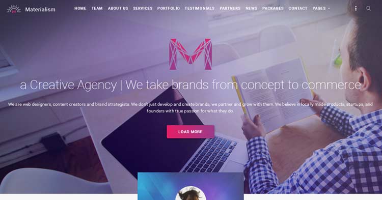 Materialism – Material Design WP Theme