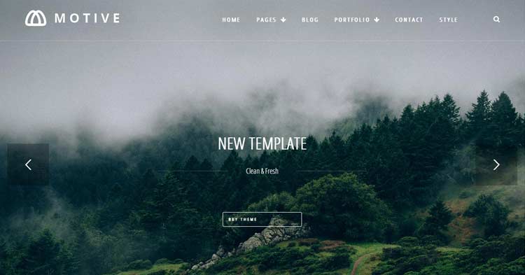 Download Motive Creative Portfolio WP Theme now!