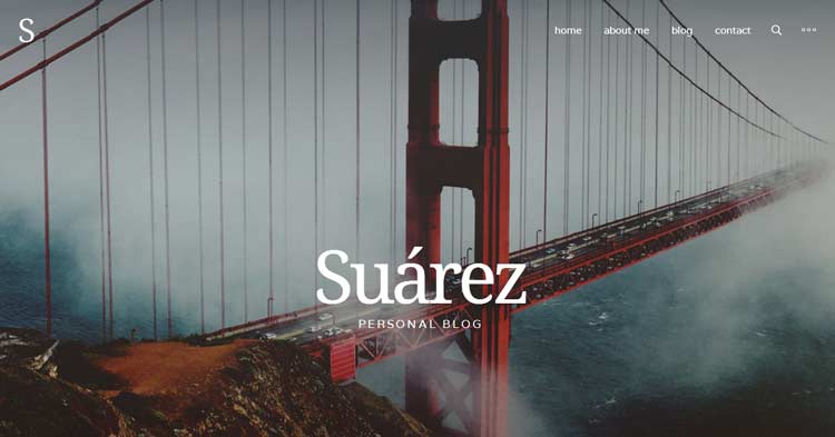 Suarez Creative WordPress Theme