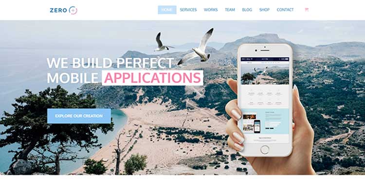 Download Zero – Multipurpose WordPress Theme Now!