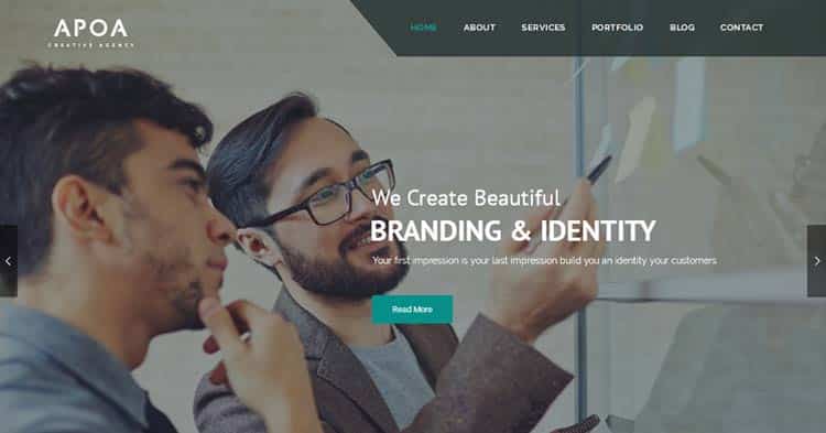 Apoa Business WordPress Theme