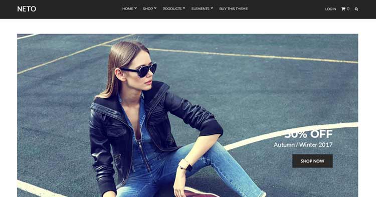 Download Neto WooCommerce WordPress Theme Now!