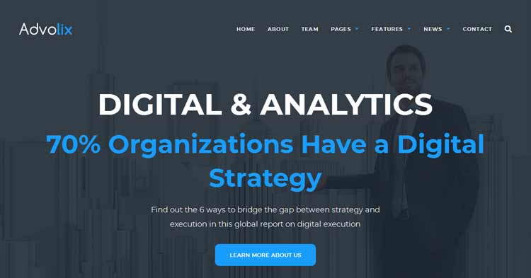 Advolix Consulting Services WP Theme