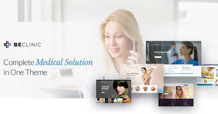 BeClinic Medical Clinic WordPress Theme