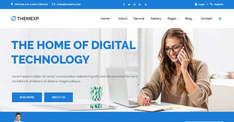 Themexp Corporate WordPress Theme