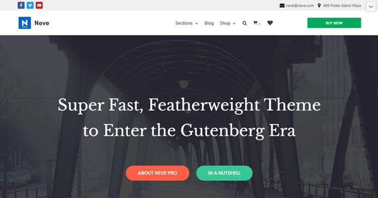 Download Neve Pro WordPress Theme now!