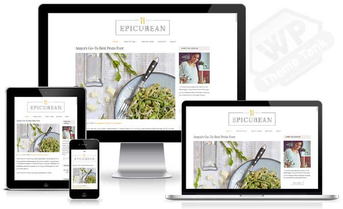 Nimbusthemes - Epicurean Food Blog Theme Download