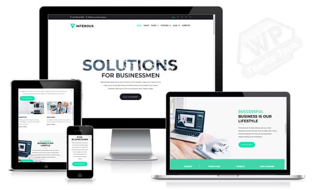 Interious Business Services WordPress Theme