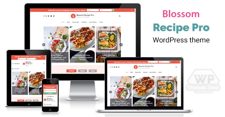 BlossomThemes - Download Blossom Recipe Pro WordPress Theme for Food Bloggers, Food Blogs, Recipe Blogs