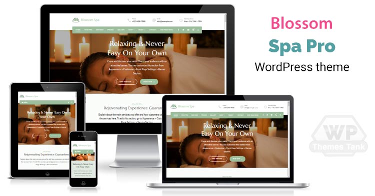 Download BlossomThemes - Blossom Spa Pro Theme