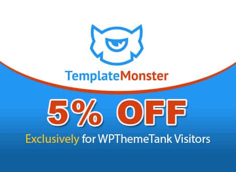 TemplateMonster Deal 5% OFF