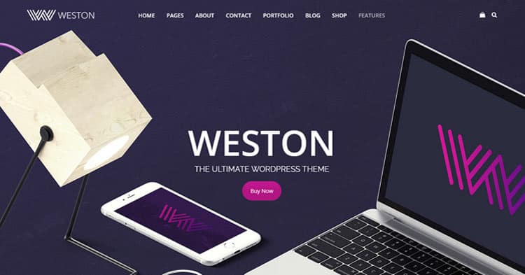 Weston WordPress Theme