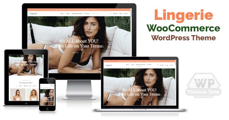 Lingerie - WooCommerce WordPress Theme Download