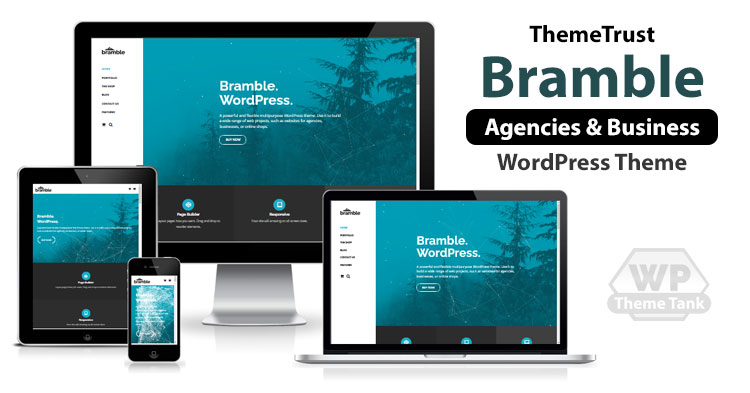 ThemeTrust - Download powerful, multpurpose and flexible WordPress theme - Bramble
