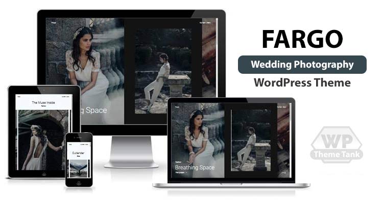Fargo - Wedding Photography Portfolio WordPress theme download
