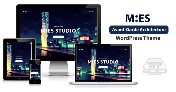 MIES - the avant-garde Architecture WordPress theme by Pixelgrade