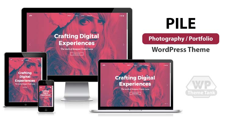 Pile - the best-selling photography / portfolio WordPress theme by Pixelgrade