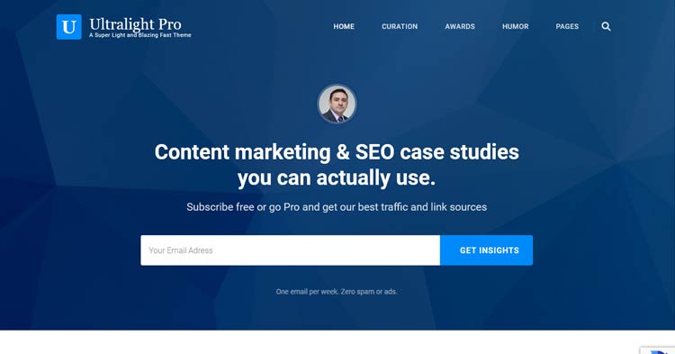 Download The Ultralight Pro SEO WordPress Theme Now!