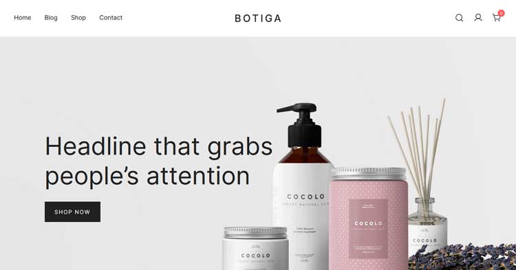 Download Botiga Pro WordPress eCommerce Theme Now!