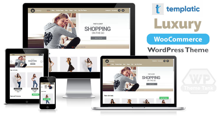 Templatic - Download Luxury WooCommerce WordPress Theme for your online store website