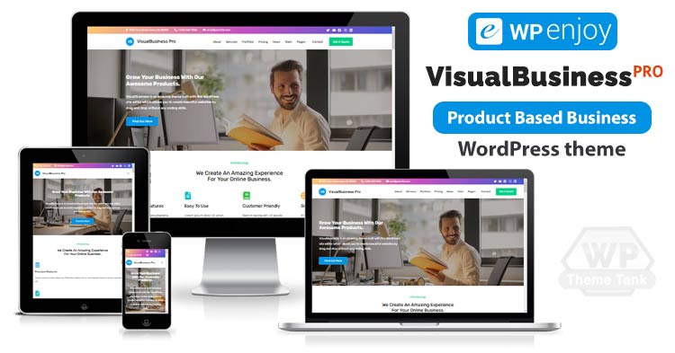 Download WPEnjoy - VisualBusiness Pro WordPress Theme