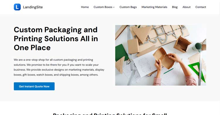 Download LandingSite Landing Page WordPress Theme now!