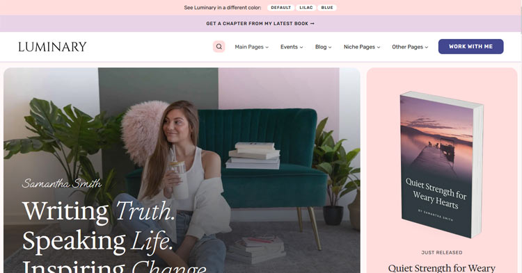 Download Luminary Kadence Child Theme Now!